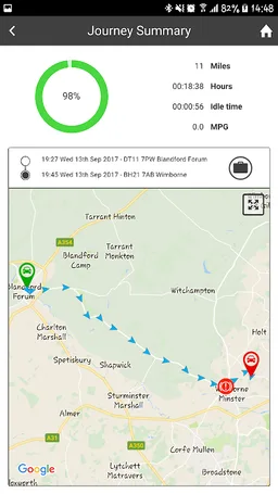 Trakm8 Fleet screenshot 10