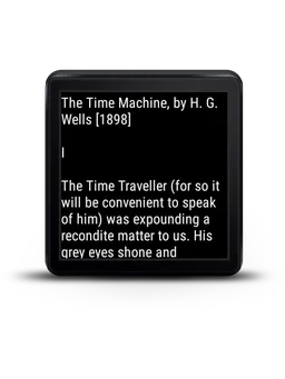 Reader for Android Wear screenshot 1