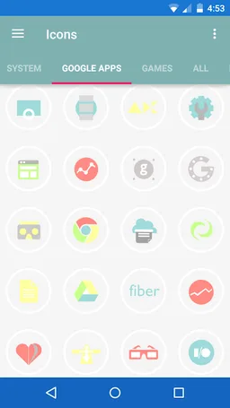 Cynosure-Icon Pack/Theme screenshot 5