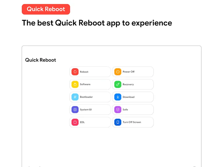 [ROOT] Quick Reboot screenshot 9