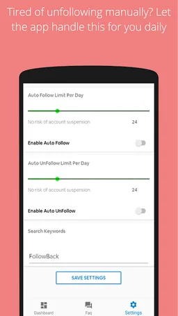 Unfollow app for Twitter screenshot 2