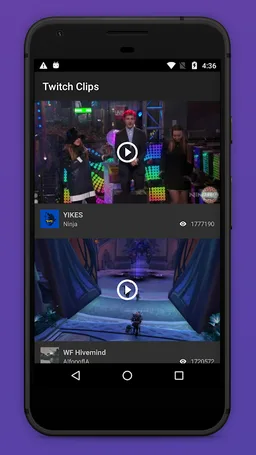 Twitch Clips - Livestream Fails & Highlights screenshot 1