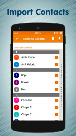 Contacts Backup & Restore screenshot 4