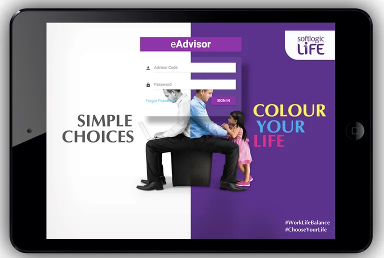 eAdvisor screenshot 1