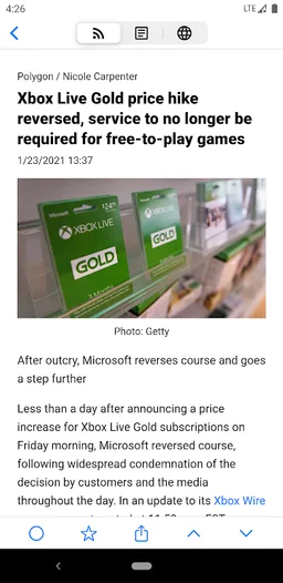 Fluent Reader Lite - RSS Clien screenshot 6