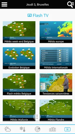 Weather for Belgium + World screenshot 2