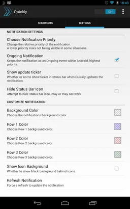 Quickly Notification Shortcuts screenshot 11