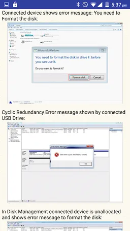 USB Drive Data Recovery Help screenshot 5