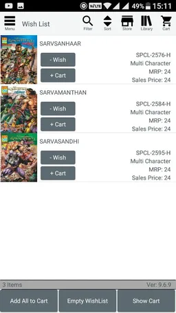 Raj Comics (Hindi Comic) screenshot 7