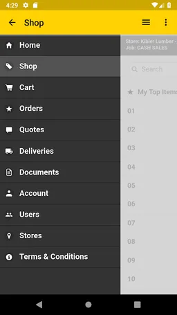 Kibler Lumber screenshot 2