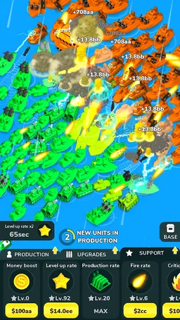 Pocket Army - Idle RTS screenshot 5