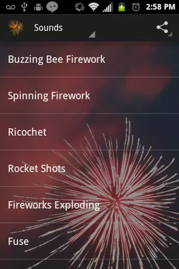 Firework & Firecracker Sounds screenshot 2