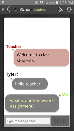 Student for LanSchool Classic screenshot 3