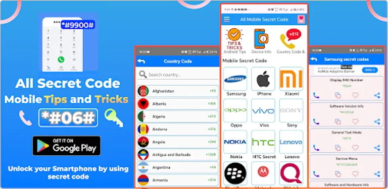 Secret Codes- Mobile Code 2026 screenshot 1