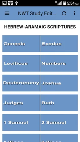 NWT of the Holy Scriptures screenshot 2