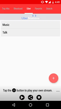 Internet Radio Player screenshot 3
