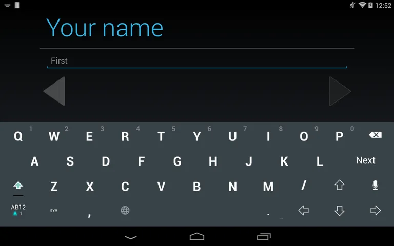 Dark keyboard image screenshot 1