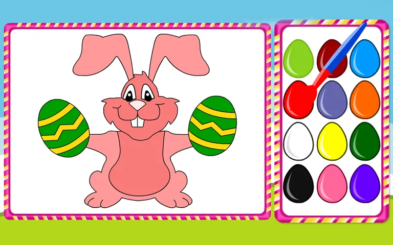 Bunny and Friends Coloring screenshot 3