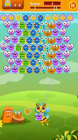 Bee Bubble Flowers screenshot 6