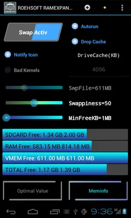 ROEHSOFT RAM Expander (SWAP) screenshot 7