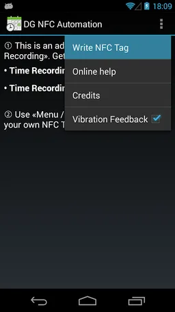 DG NFC Automation screenshot 1