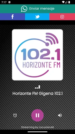 Horizonte FM Gigena screenshot 1