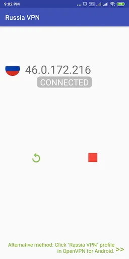 Russia VPN -Plugin for OpenVPN screenshot 2