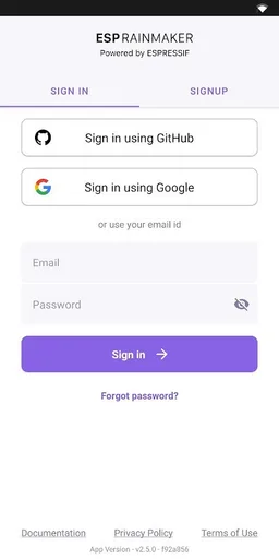 ESP RainMaker screenshot 1