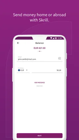 Skrill - Fast, secure online payments screenshot 4
