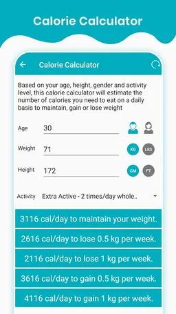 BMI Calculator & Ideal Weight screenshot 1
