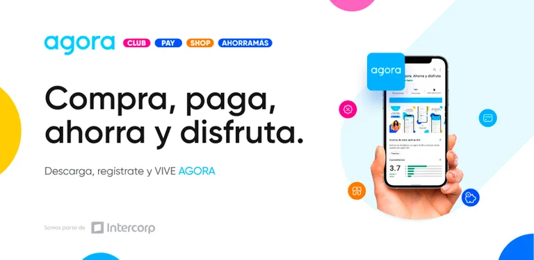 Agora: Ahorra, compra y paga cover image