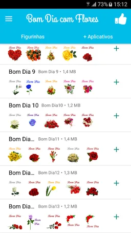 Good Morning Sticker Flowers screenshot 3