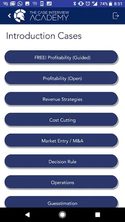 The Case Interview Academy screenshot 1