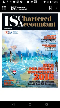 ISCA Journal screenshot 2