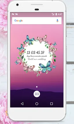 Wedding Countdown Boho Vintage screenshot 8