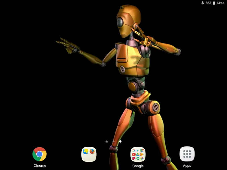 Dancing Robot Live Wallpaper screenshot 9