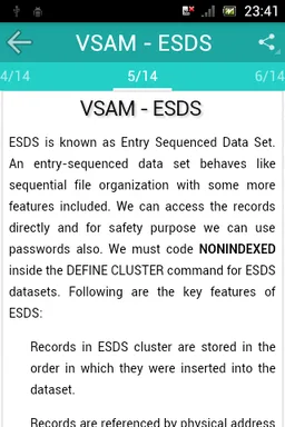 Learn VSAM screenshot 3