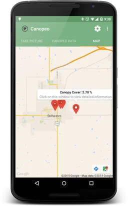 Canopeo screenshot 4