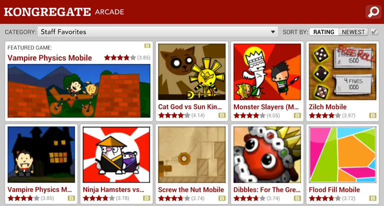 Kongregate Arcade screenshot 6