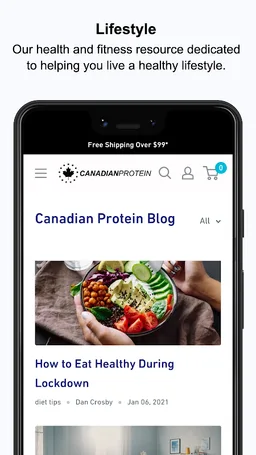 Canadian Protein screenshot 3