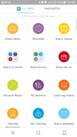 myWipro Mobile screenshot 2