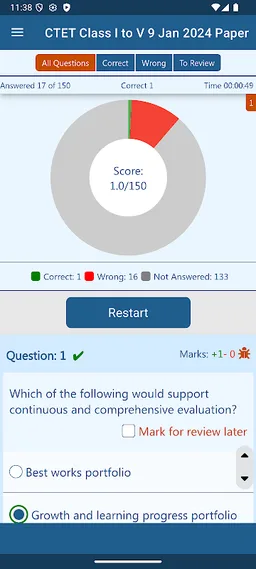 CTET Exam Previous Papers screenshot 7