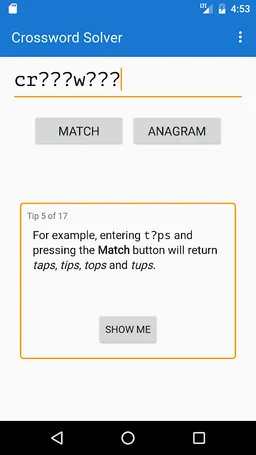 Crossword Solver screenshot 2