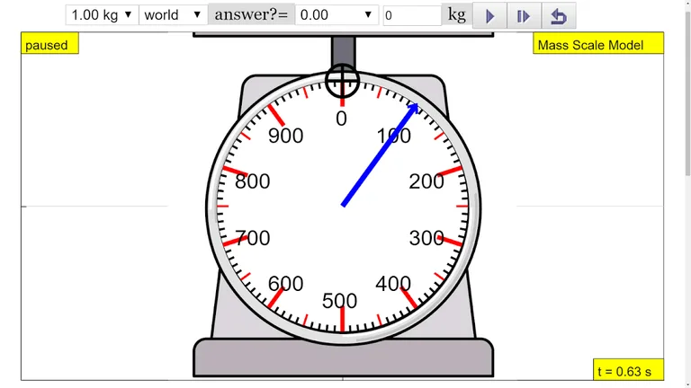 Read Weighing Scale Simulator screenshot 1