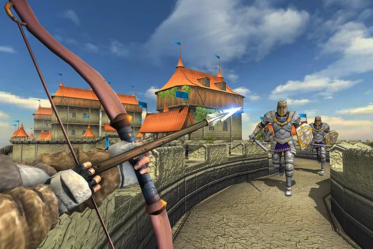 Superhero Ninja Archery Kungfu screenshot 5