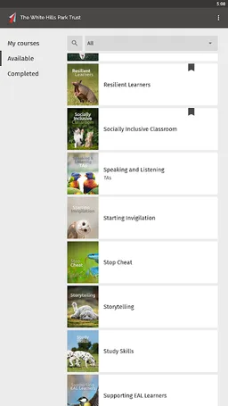 WHP CPD Hub screenshot 13