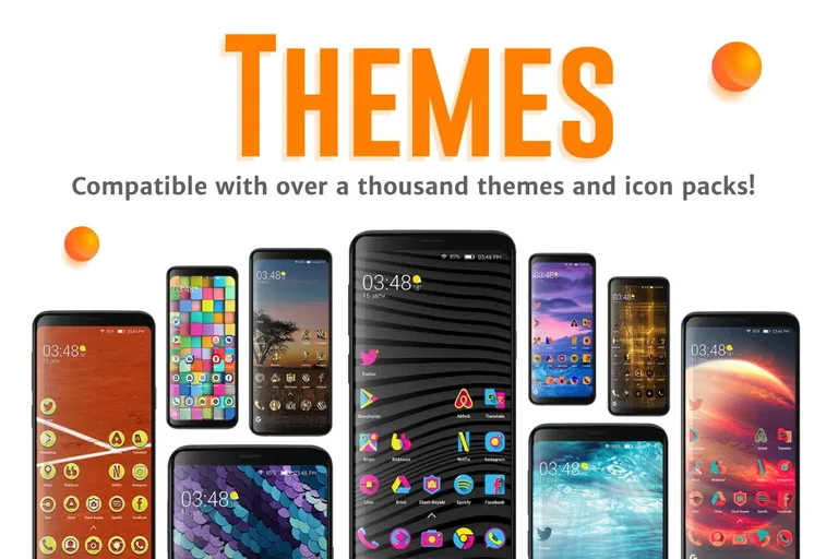 Apolo Launcher: Boost, theme, wallpaper, hide apps screenshot 2