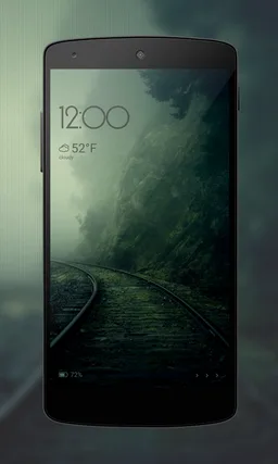 Iron Mist for KLWP screenshot 2