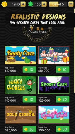 VIP Scratch Cards screenshot 3