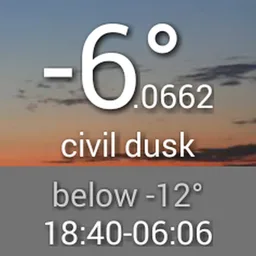 Sun Position Widget screenshot 2